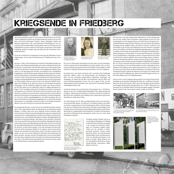 Kriegsende 1945 in Friedberg