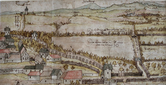 Hans Döring: Mainzer-Tor-Vorstadt, 1553